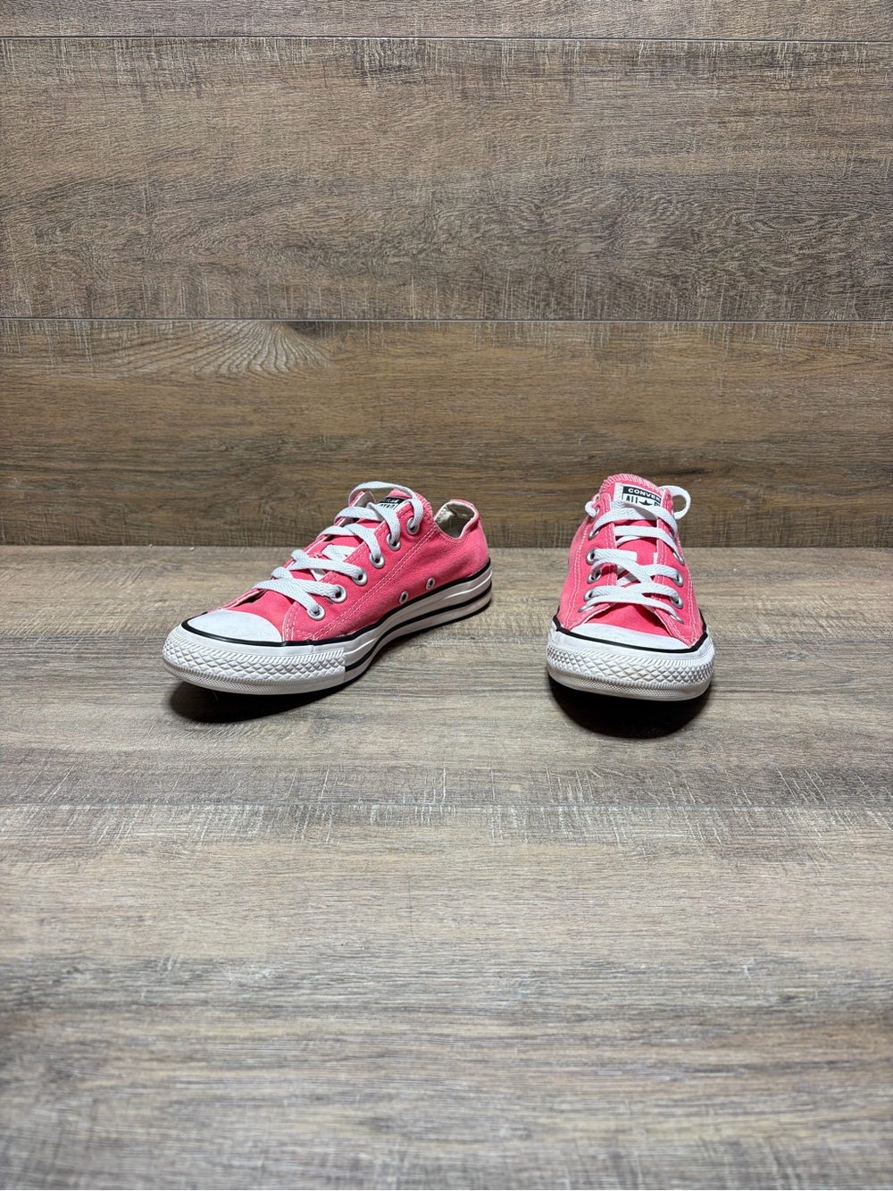 Converse Women's Low-Top Canvas Sneakers in Pink